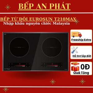 Bếp từ âm 2 vùng nấu Eurosun EU-T210Max