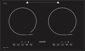 Bếp từ âm 2 vùng nấu Faster FS-2S