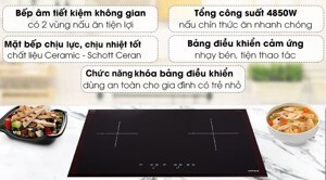 Bếp từ âm 2 vùng nấu Hafele HC-IS772EA 535.02.222