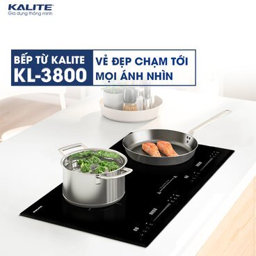 Bếp từ âm 2 vùng nấu Kalite KL3800