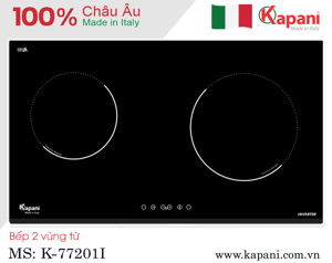 Bếp từ âm 2 vùng nấu Kapani K-77201I