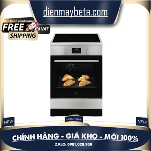 Bếp từ âm 2 vùng nấu kết hợp lò nướng Electrolux LKI640200X
