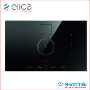 Bếp từ âm 2 vùng nấu kết hợp máy hút mùi Elica Nikola Tesla Switch