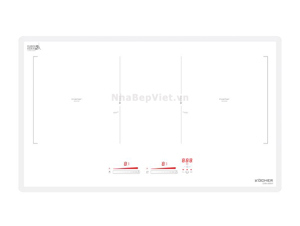 Bếp từ âm 2 vùng nấu Kocher DIB4-888W