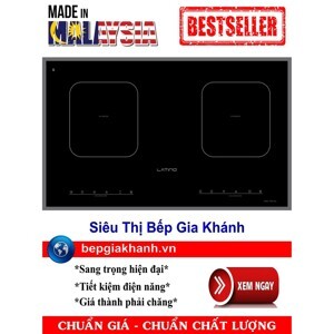 Bếp từ âm 2 vùng nấu Latino LT-GI02 Plus