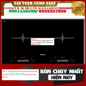 Bếp từ âm 2 vùng nấu Nagakawa NAG1215M