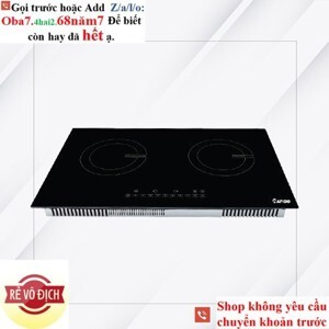 Bếp từ âm 2 vùng nấu Rapido RI4000BN