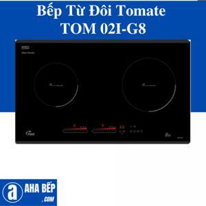 Bếp từ âm 2 vùng nấu Tomate TOM 02I-G8