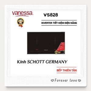 Bếp từ âm 2 vùng nấu Vanessa VS828