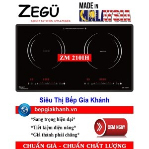Bếp từ âm 2 vùng nấu Zegu ZM-210IH