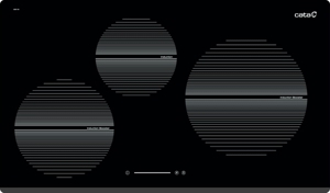 Bếp từ âm 3 vùng nấu Cata IB-073BK