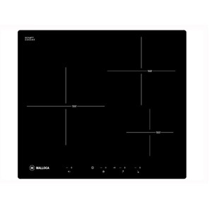 Bếp từ âm 3 vùng nấu Malloca MI-593W (MI-593B)