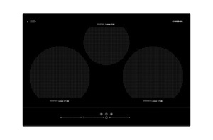 Bếp từ âm 3 vùng nấu Nodor IPS-37B1-BK