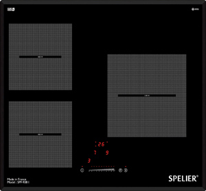 Bếp từ âm 3 vùng nấu Spelier SPF-938I