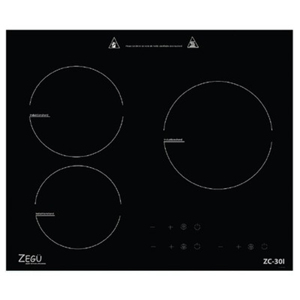 Bếp từ âm 3 vùng nấu Zegu ZC-30I