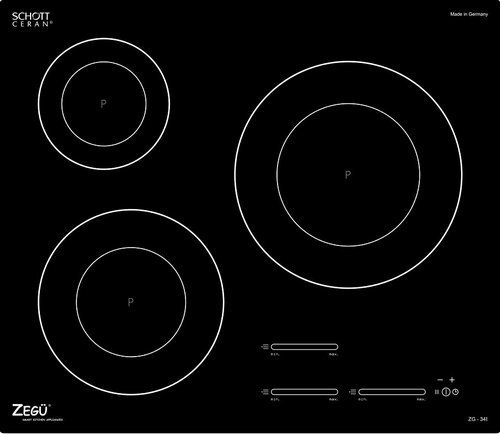 Bếp từ âm 3 vùng nấu Zegu ZG-34I