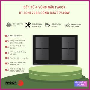 Bếp từ âm 4 vùng nấu Fagor IF-ZONE74BS