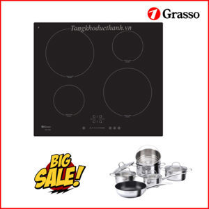 Bếp từ âm 4 vùng nấu Grasso GS1-406 (GS-1-406E/S)