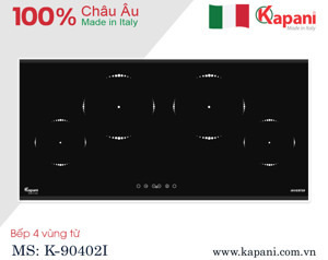 Bếp từ âm 4 vùng nấu Kapani K-90402I