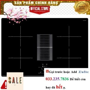 Bếp từ âm 4 vùng nấu kết hợp hút mùi Hafele HC-IHH77D 536.61.655