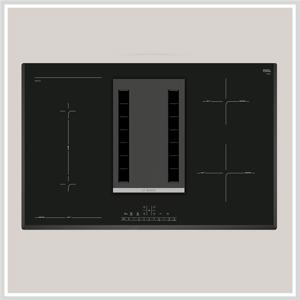 Bếp từ âm 4 vùng nấu kết hợp hút mùi Bosch PVS851F21E