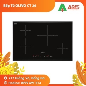 Bếp từ âm 4 vùng nấu Olivo CT 26