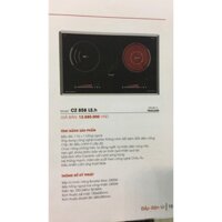 Bếp từ Canzy CZ 858LS.h 1 từ 1 hồng ngoại,  Nhập khẩu Thái Lan, Bảng mạch mâm từ SX theo tiêu chuẩn Châu Âu