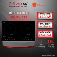 Bếp từ Chefs EH-DIH321 - Sản Phẩm Chính Hãng - Bảo Hành 3 Năm - Hỗ Trợ Lắp Đặt - Ship Toàn Quốc