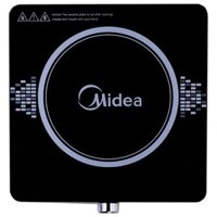 Bếp từ cơ Midea MI-K1917EF(R/B) đen / đỏ