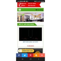 Bếp từ đôi Âm - Dương inverter nhập khẩu Đức mặt Kính Schott Ceran