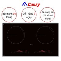 Bếp từ đôi Canzy 08i. Công nghệ Inverter. Công suất 2400w. Bảo hành 36 tháng tại nhà.