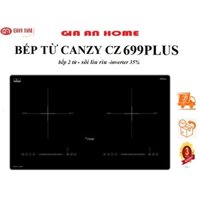 Bếp từ đôi Canzy 699Plus (Model 2024) / Bếp từ âm đôi cz 699plus /Bếp từ inverter/Sôi liu riu/Bảo hành chính hãng 3 năm