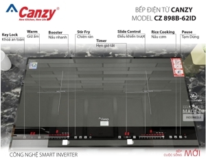 Bếp từ đôi Canzy CZ 898B