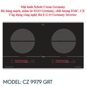 Bếp từ đôi Canzy CZ 9979GRT