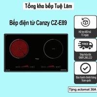 Bếp từ đôi Canzy e89 - i89 made in Malaysia