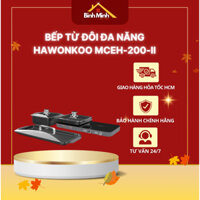 Bếp từ đôi đa năng HAWONKOO MCEH-200-II kèm bộ nồi lẩu nấu nướng tiện dụng