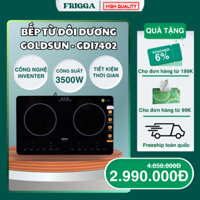 Bếp từ đôi dương Goldsun - GDI7402
