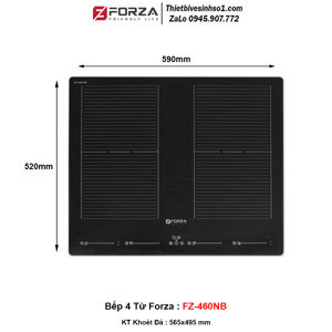 Bếp từ đôi Forza FZ-460 NB