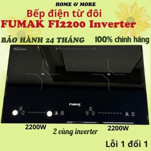 Bếp từ đôi Fumak FI2200