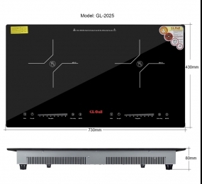 Bếp từ đôi Gali GL-2025