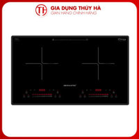 Bếp Từ Đôi Germatek DE-ICF62S, Mặt Kính Schott Ceran, Công Suất 5200W, Dễ Dàng Điều Chỉnh Chế Độ, Công Nghệ Hiện Đại