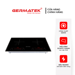 Bếp từ đôi Germatek DE-ICF62S