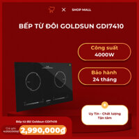 Bếp từ đôi Goldsun GDI7410 - Công suất tổng 4000W, Bảo hành 24 tháng
