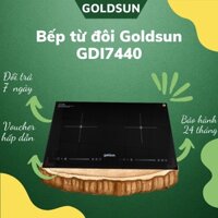 Bếp từ đôi Goldsun GDI7440, Bếp hồng ngoại cảm ứng linh hoạt, dễ dàng thao tác Bảo hành 24 tháng