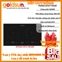 Bếp từ đôi Goldsun BB1201GT/BB1202GT chính hãng