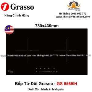 Bếp từ đôi Grasso GS 9569IH