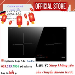 Bếp từ đôi Hafele HC-I7520B 536.61.827