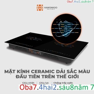 Bếp từ đôi Hawonkoo CEH-222-II