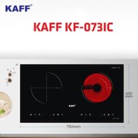 Bếp Từ Đôi Hồng Ngoại Cảm Ứng KAFF KF-073IC - Hàng Chính Hãng