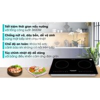 Bếp từ đôi lắp âm Sunhouse SHB9101